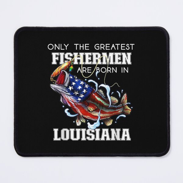 Item preview, Louisiana Fishing Greatest Fis Gift American Flag Fish designed and sold by miann4.