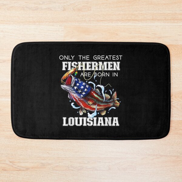 Item preview, Louisiana Fishing Greatest Fis Gift American Flag Fish designed and sold by miann4.