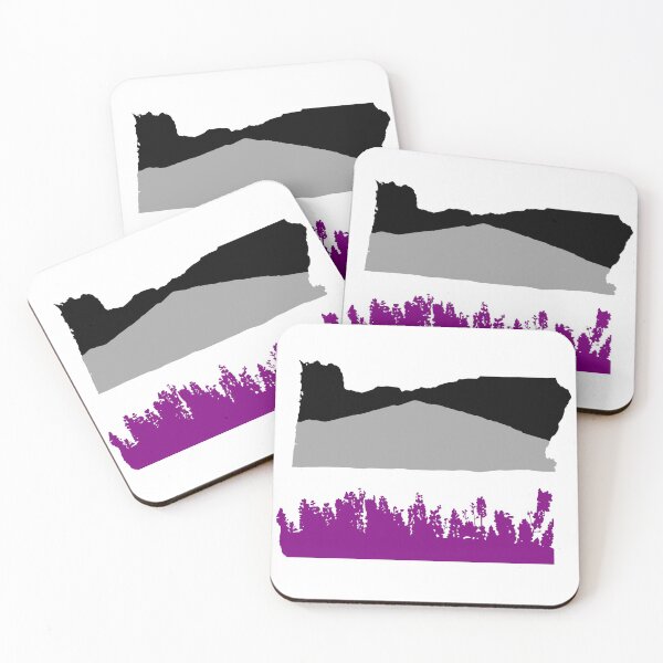 Item preview, Mount Bachelor Oregon Ace Pride FLAG designed and sold by krewsonk.