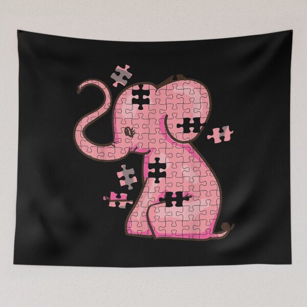 Item preview, Autism Awareness Puzzle Elephant Perfect 2018 Gift designed and sold by miann4.