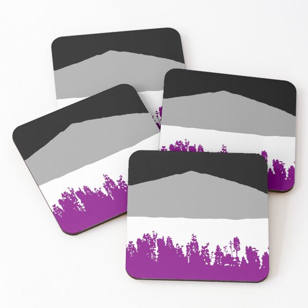 Item preview, Mount Bachelor Oregon Ace Pride Flag designed and sold by krewsonk.