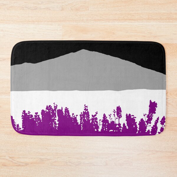 Item preview, Mount Bachelor Oregon Ace Pride Flag designed and sold by krewsonk.