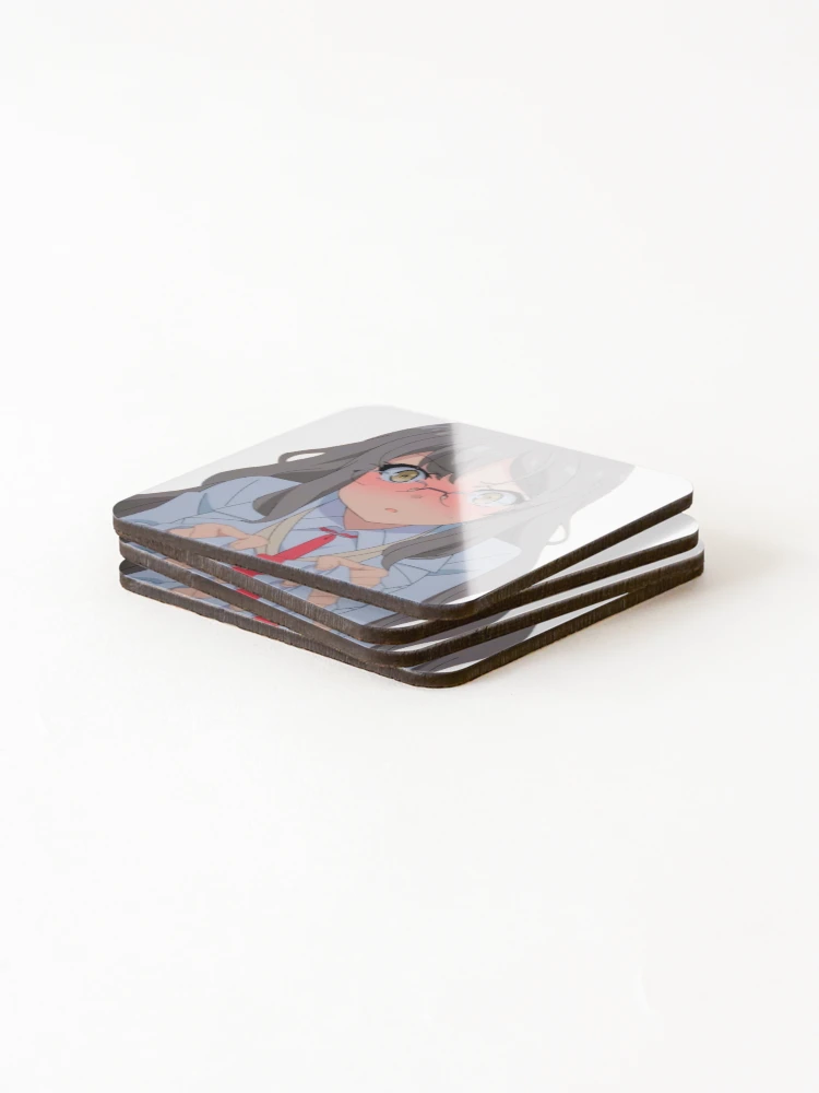 Thumbnail 4 of 5, Coasters (Set of 4), Angry Rio Futaba designed and sold by Roshi-Ganaro.