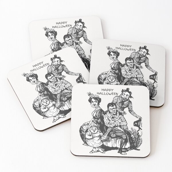 Item preview, Oldish Vintage Halloween. Happy All Hallows' Eve Montage #32 designed and sold by Krispsm.