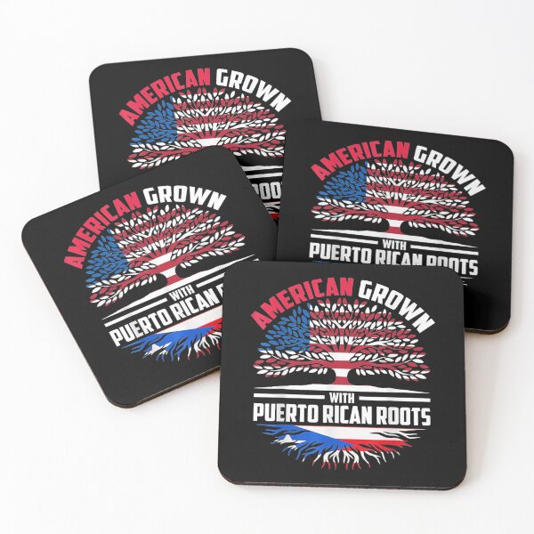 Item preview, American Grown With Rican Roots Rico Flag designed and sold by miann4.