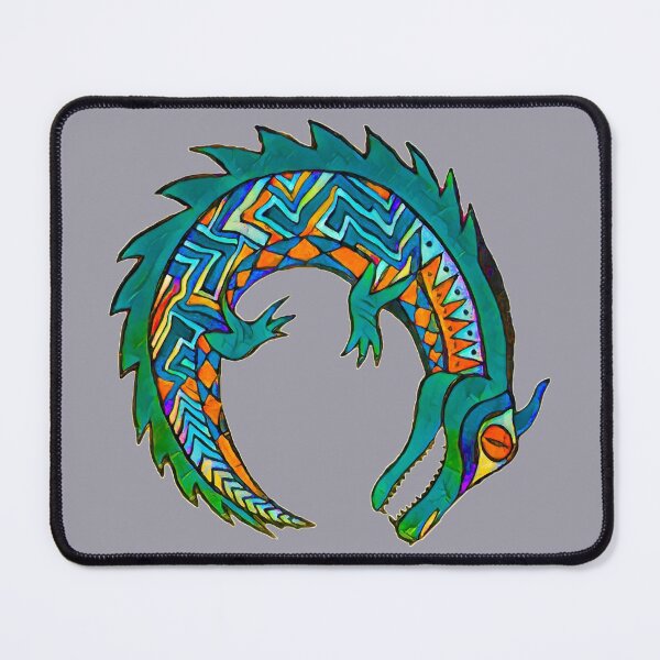 Item preview, Tribal Alligator Artwork designed and sold by Candice Davis.