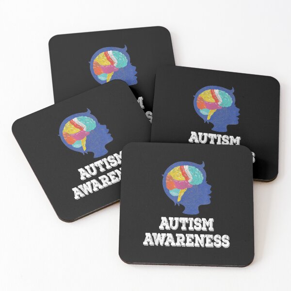Item preview, Autism Awareness April 2 2021 Distressed Art Autistic Brain designed and sold by miann4.