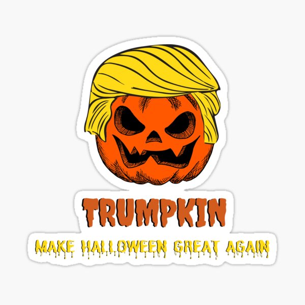 Item preview, Trumpkin Make Halloween Great Again Short Funny Halloween Trumpkin  designed and sold by Kaladzishop.