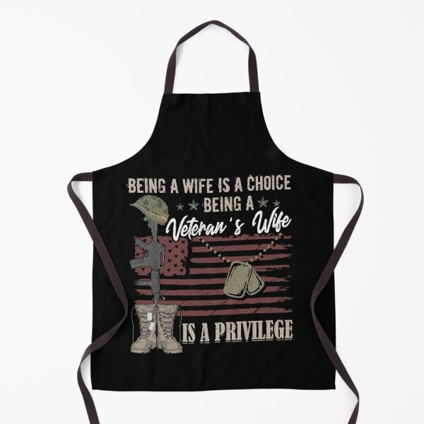 Item preview, Being A Wife Is A Choice Being A Veteran's Wife Is Privilege designed and sold by Dressed For  Duty.