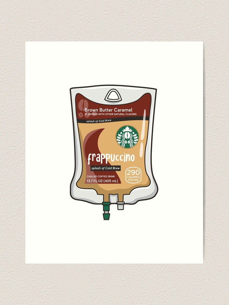 100% Pure Coffee IV Bag for medical and nursing students, nurses, doctors,  and health workers who are coffee lovers Sticker for Sale by spacedowl