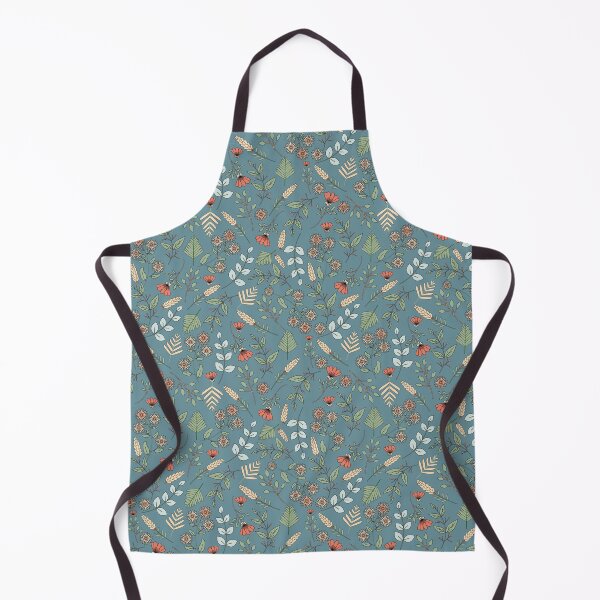 Item preview, Leaves and flowers pastel pattern designed and sold by Karunyapas.