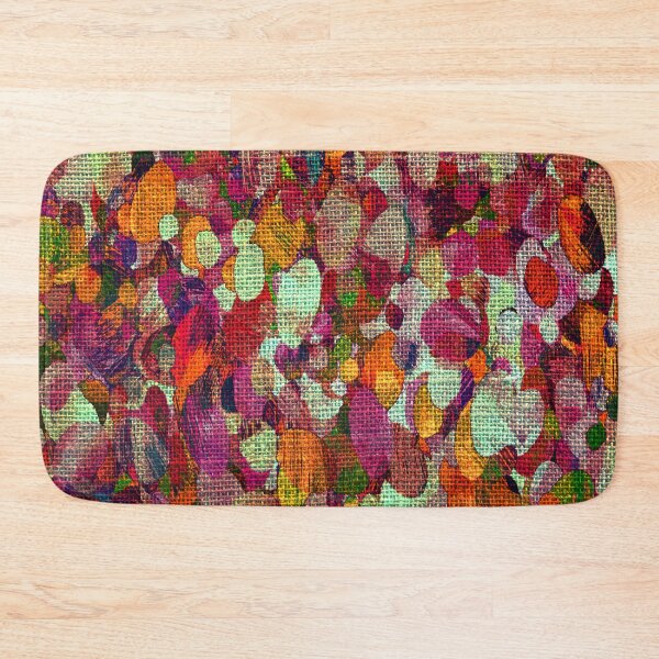 Item preview, Marble Color Splash on Burlap Background designed and sold by LashCreations.