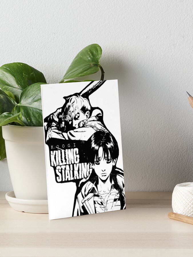 Killing Stalking - Sangwoo I'm Not Gay  Art Board Print for Sale by  jenartfart