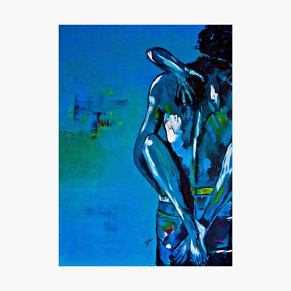 Blue Passion Fotodruck