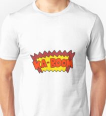 cartoon comic book explosion Unisex T-Shirt