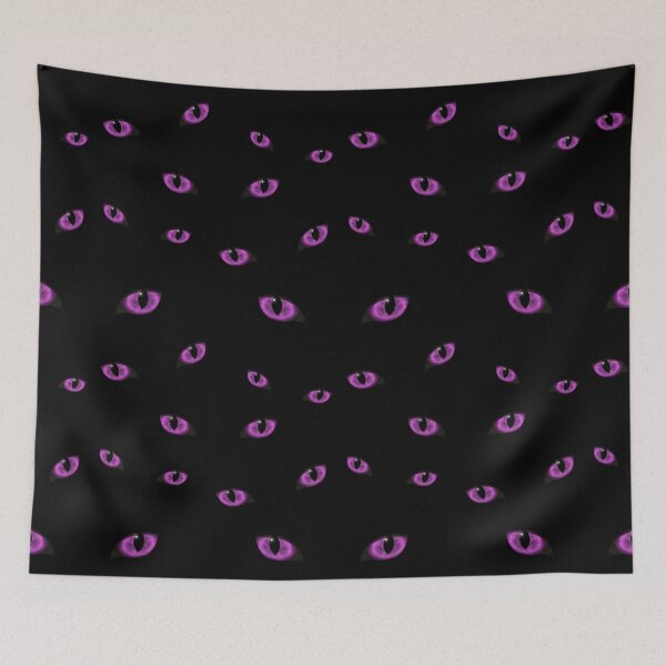 Item preview, Glowing Lilac Cat eyes designed and sold by Pear Tree Studio.