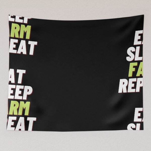 Item preview, Eat Sleep Farm Repeat designed and sold by Imaginative Expressions⭐️ ⭐️ ⭐️ ⭐️ ⭐️.