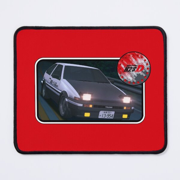 Item preview, 86 Drifter with Anime Badge! Grey (on Red) designed and sold by epinkb.