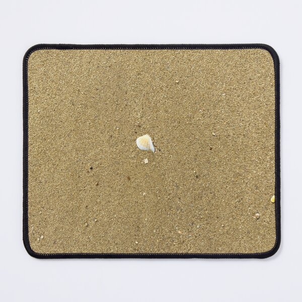Item preview, White Seashell on a Sandy Beach designed and sold by Sinemathk.