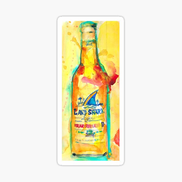 LandShark Premium Lager Quality Print Sticker