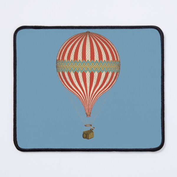 Item preview, Colorful Steampunk Retro Hot Air Balloon designed and sold by RedThorThreads.