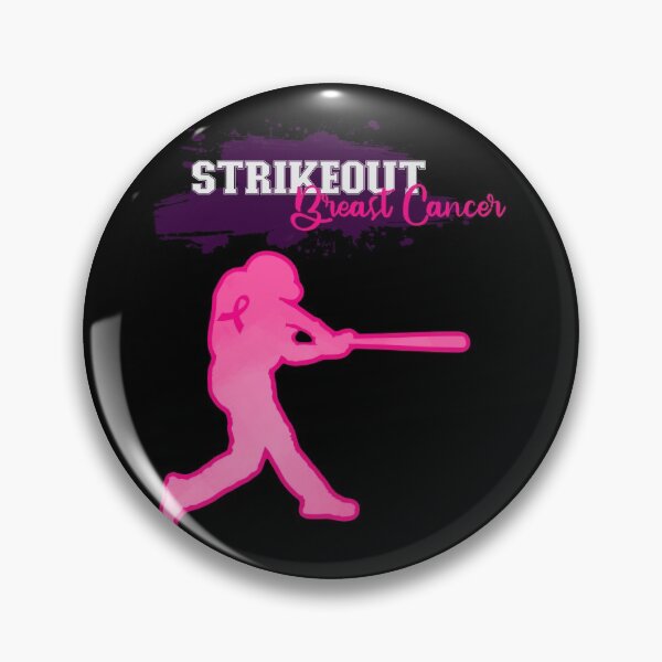 Item preview, Strikeout Breast Cancer designed and sold by mwebba2005.