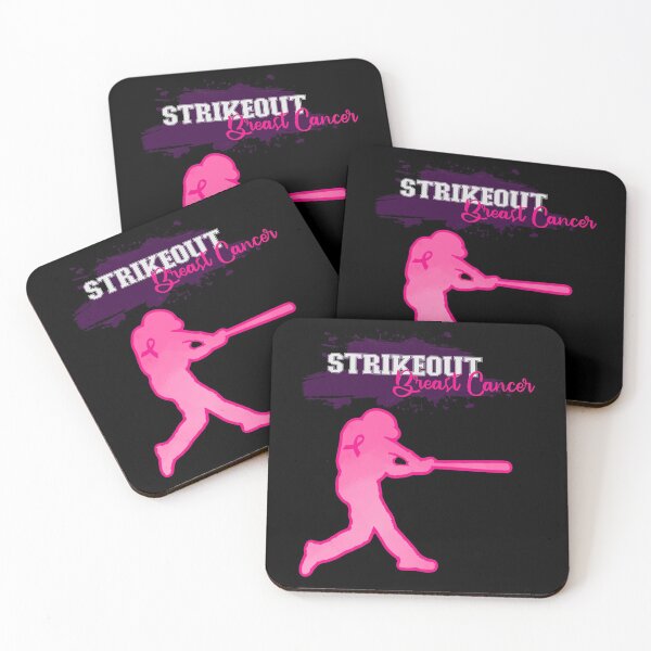 Item preview, Strikeout Breast Cancer designed and sold by mwebba2005.