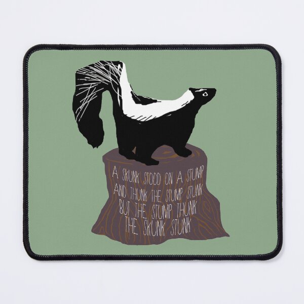 Item preview, Skunk Tongue Twister designed and sold by Amy Hadden.