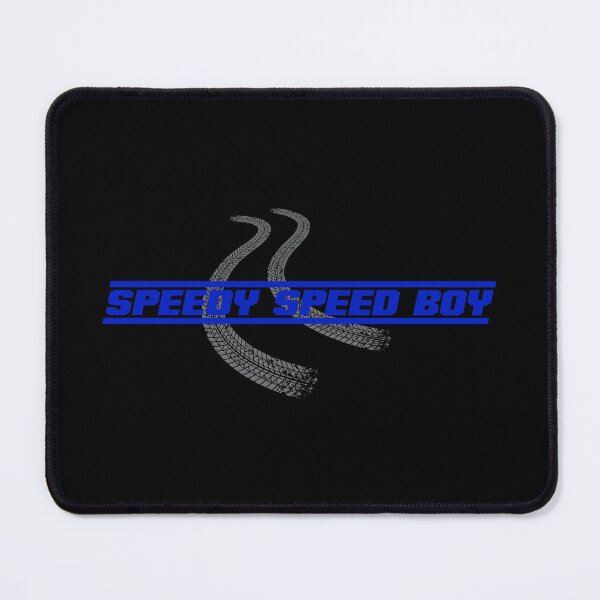 Item preview, Anime Tire Tracks & Lyrics! Design #2-Blue (on Black) designed and sold by epinkb.
