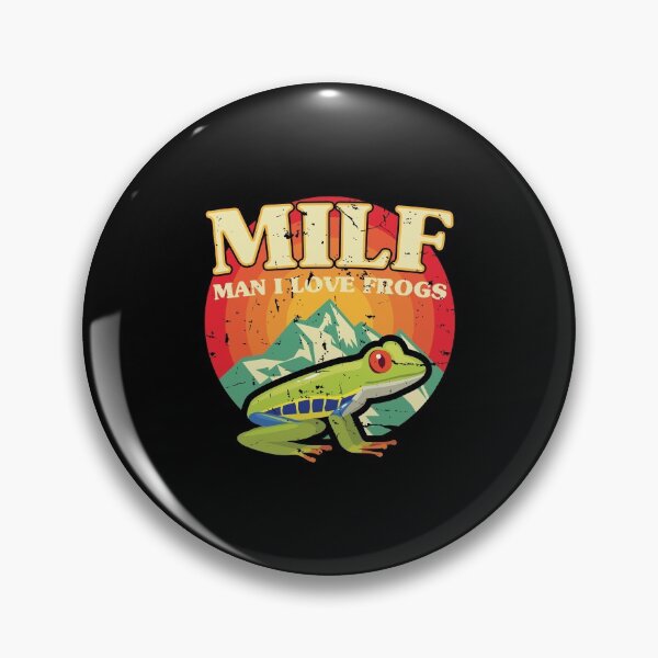 Item preview, MILF Man I love Frogs Funny designed and sold by Hananiah Merch.