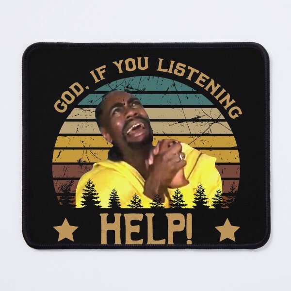 Item preview, Vintage Half Arts Baked Film - God, If You Listening - HELP! designed and sold by VickiDerek8.