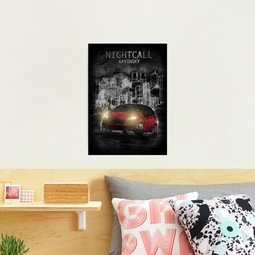 Kavinsky: Nightcall Poster for Sale by HHillustrations