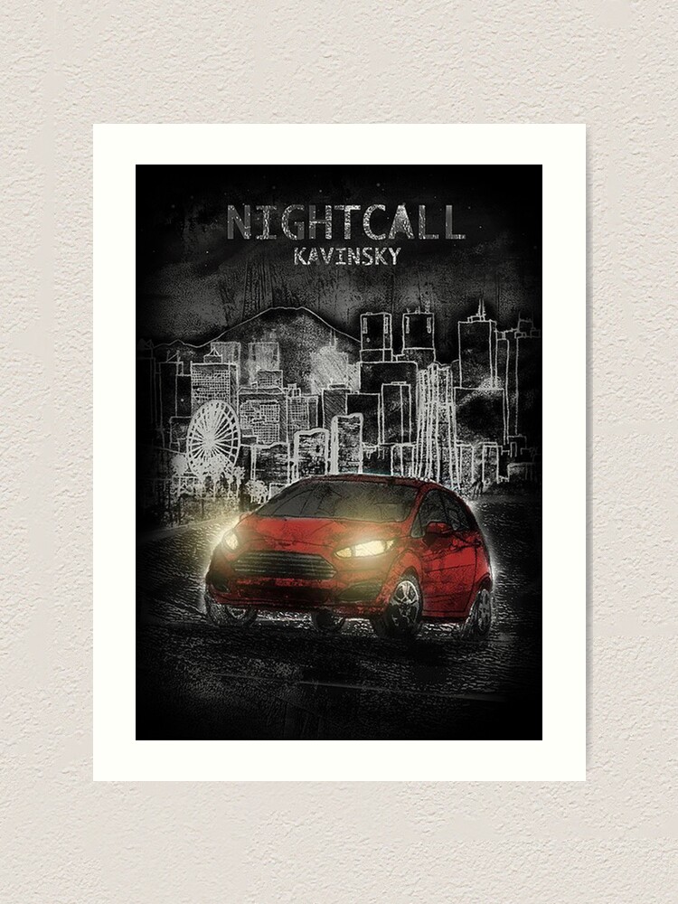Kavinsky: Nightcall Art Board Print for Sale by HHillustrations
