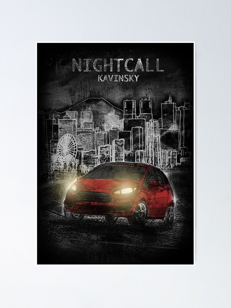 Kavinsky: Nightcall Poster for Sale by HHillustrations