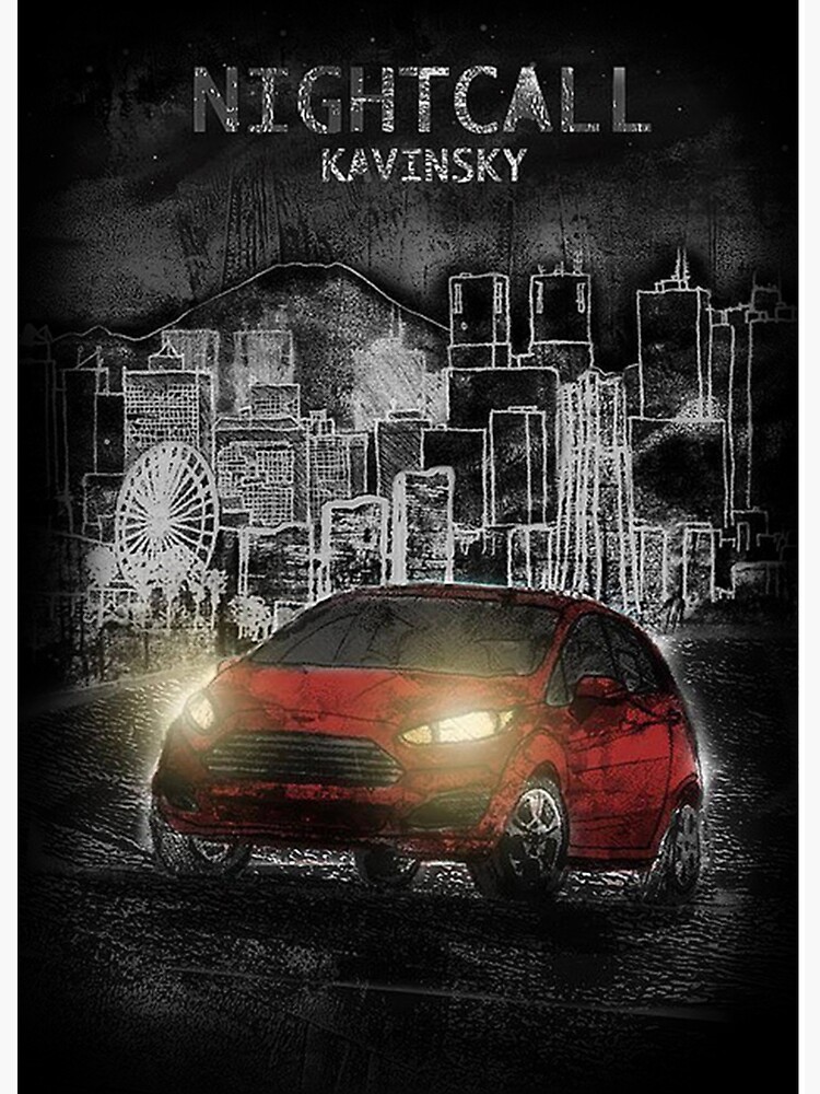 Kavinsky: Nightcall Poster for Sale by HHillustrations