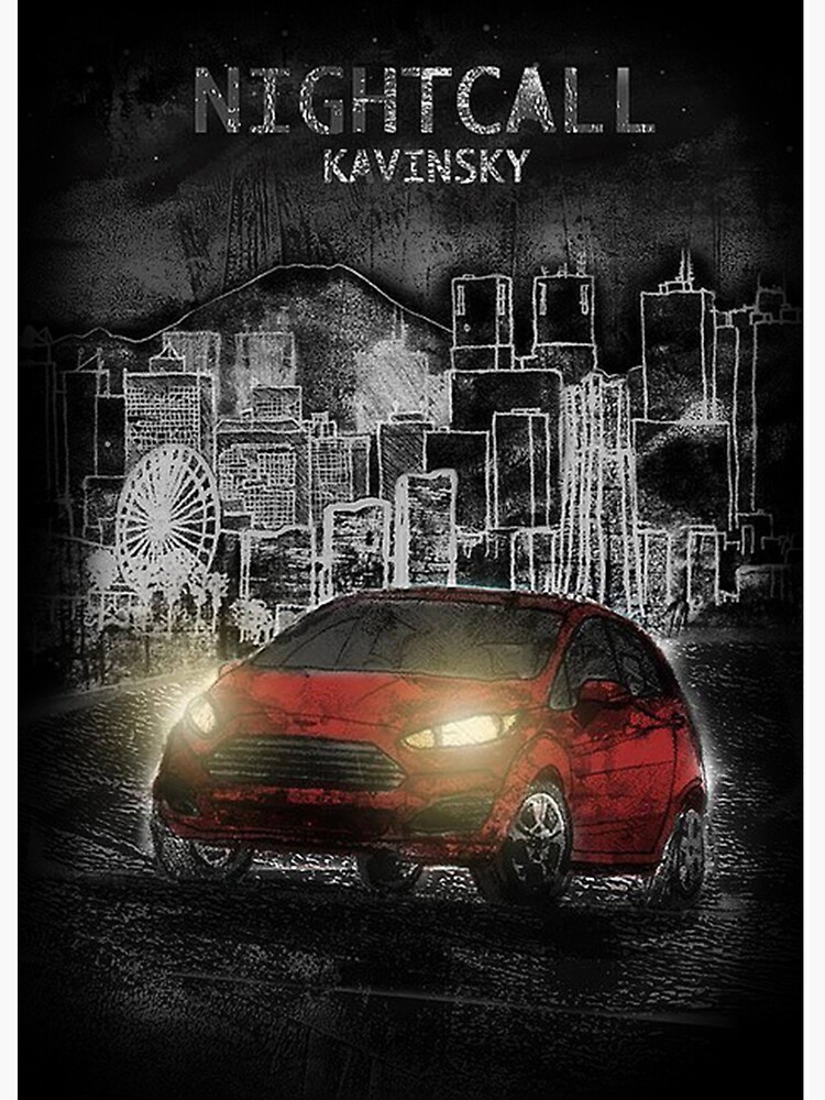 Kavinsky: Nightcall Art Board Print for Sale by HHillustrations