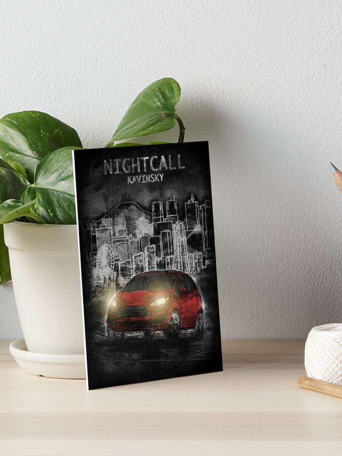 Kavinsky: Nightcall Art Board Print for Sale by HHillustrations