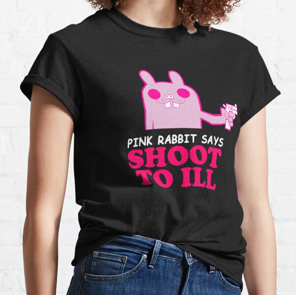 Gorillaz - Pink Rabbit Says- Shoot to Ill  89 Classic T-Shirt