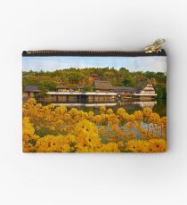 Komaki Onsen with Daisies Studio Pouch