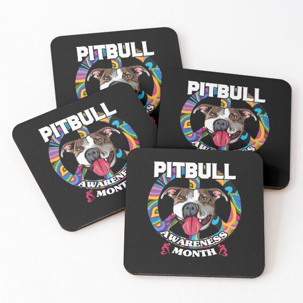 Item preview, Dog Peace Sign Pitbull Awareness Month designed and sold by Dressed For  Duty.