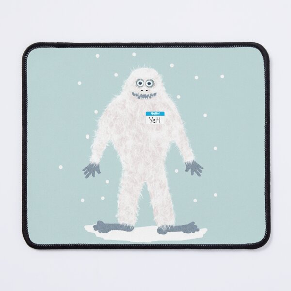 Item preview, Yeti with Name tag designed and sold by Amy Hadden.
