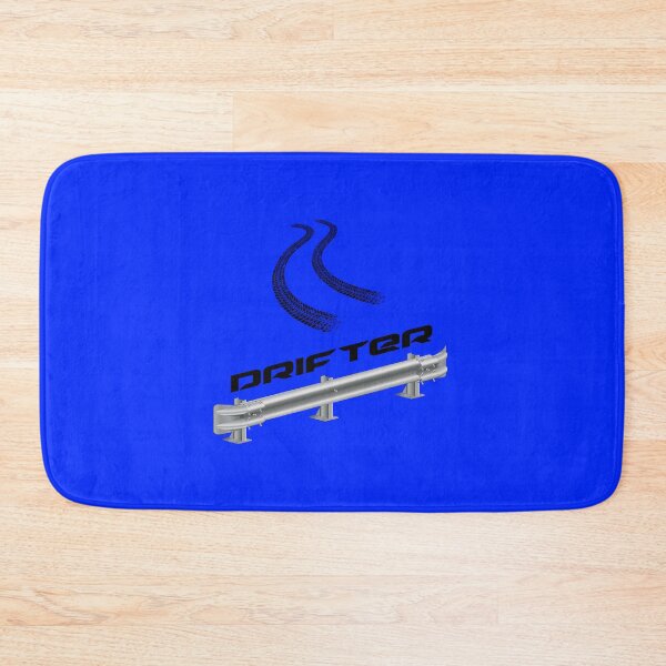 Item preview, “Drifter” Guardrail! Blue (on Blue) designed and sold by epinkb.