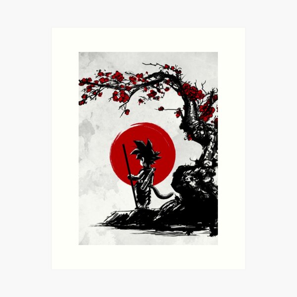 Red Moon Art Print
