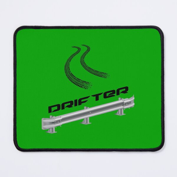 Item preview, “Drifter” Guardrail! Green (on Green) designed and sold by epinkb.