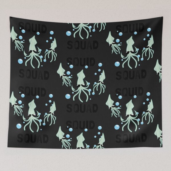 Item preview, Squid Squad Funny Squid Octopus designed and sold by cyyxi.