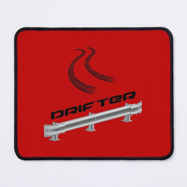 Item preview, “Drifter” Guardrail! Red (on Red) designed and sold by epinkb.