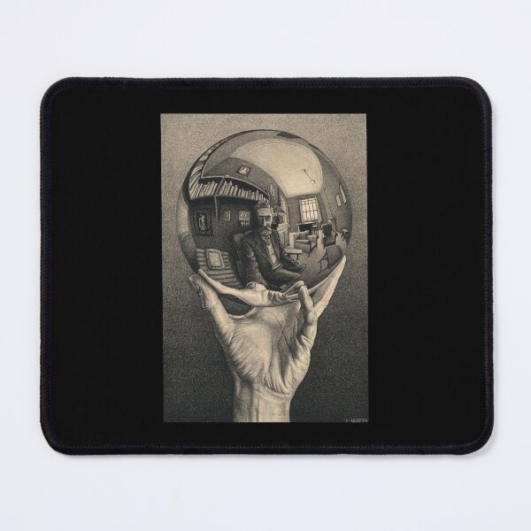 Item preview, ESCHER REFLECTED BALL  designed and sold by GinaSchulist.