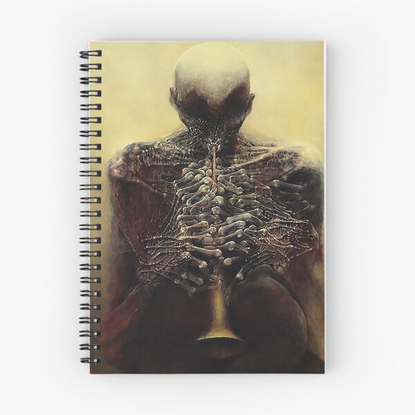 Item preview, Untitled (The Flutist) by Zdzislaw Beksinski Classic designed and sold by lowestevesne54.