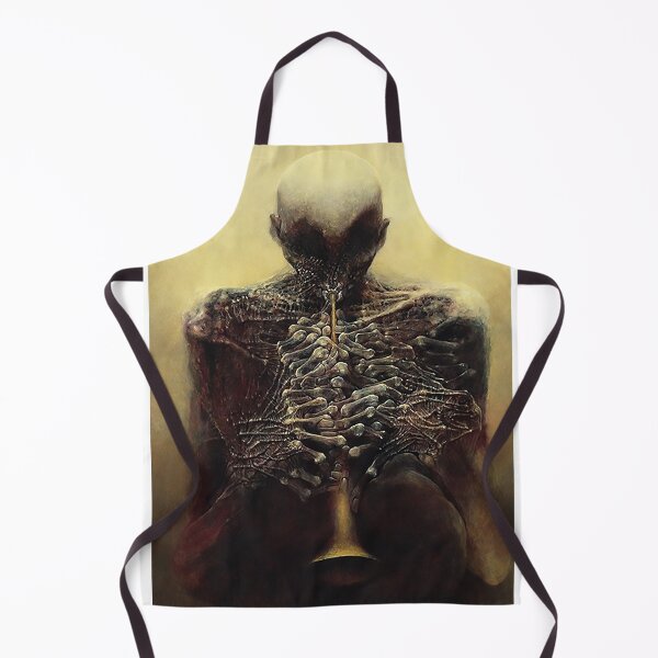 Item preview, Untitled (The Flutist) by Zdzislaw Beksinski Classic designed and sold by lowestevesne54.