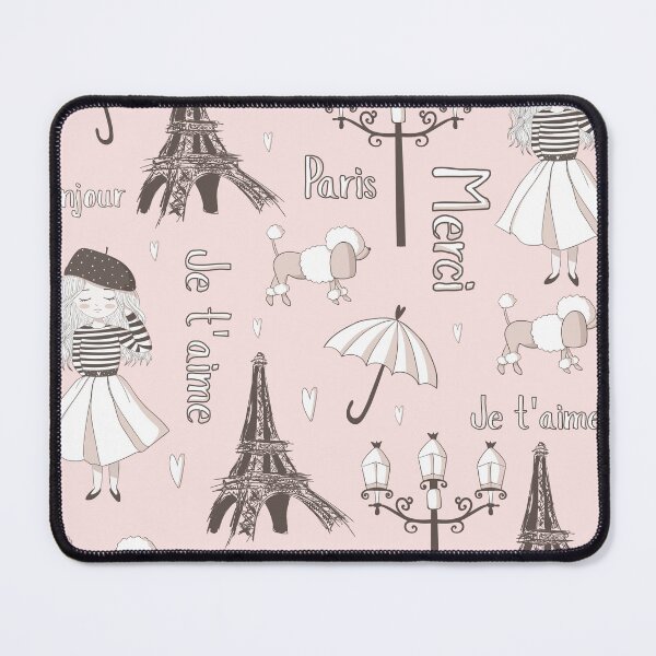 Item preview, Love Paris - Je t'aime - Merci - Bonjour designed and sold by MagicStrawberry.